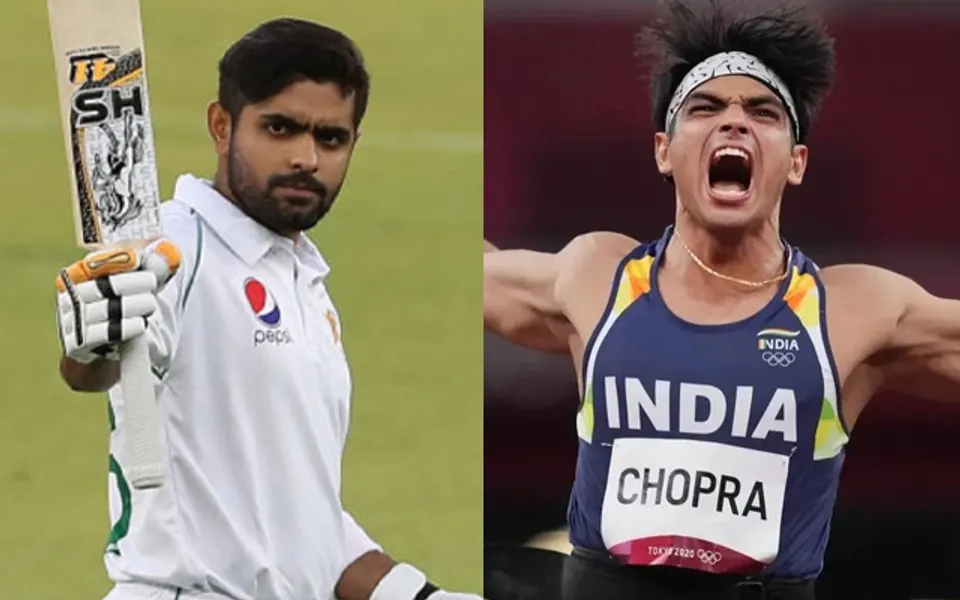 Babar Azam-Neeraj Chopra