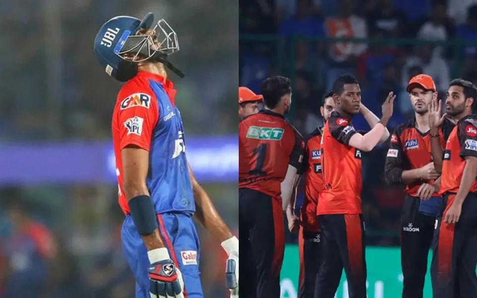 SRH defeated DC (Source - Twitter)