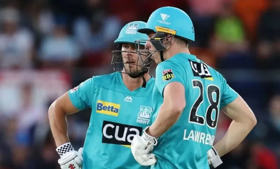 Chris Lynn and Dan Lawrence.