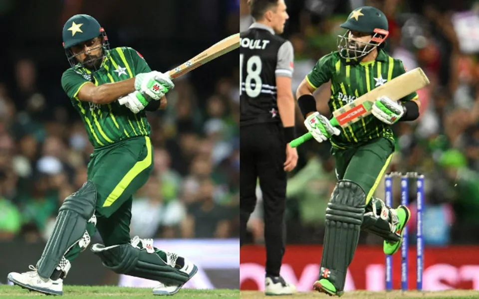 Babar Azam and Mohammad Rizwan