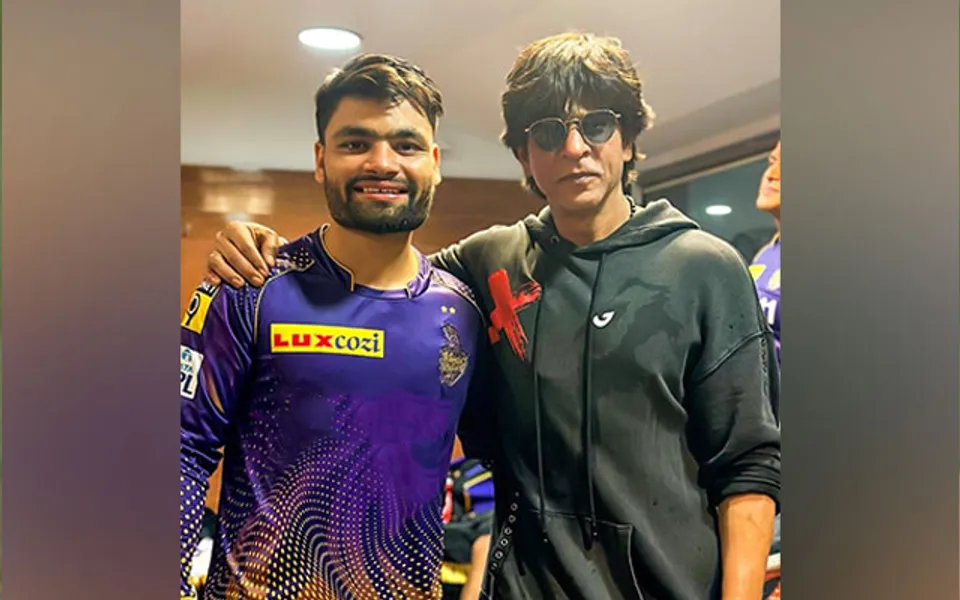 Rinku Singh and Shahrukh Khan