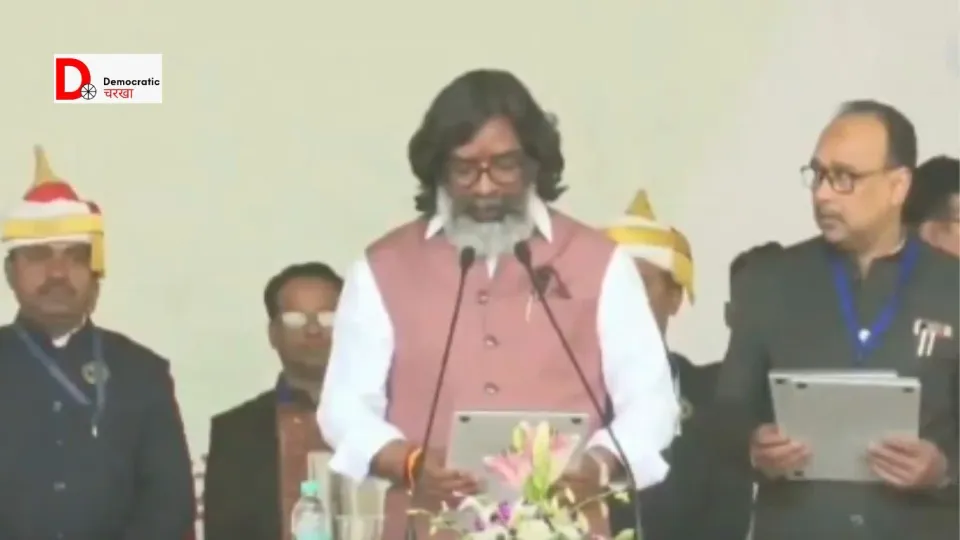 हेमंत सोरेन बने 14वें सीएम