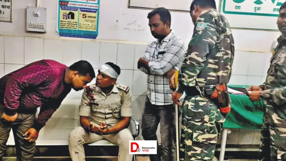 घायल दरोगा