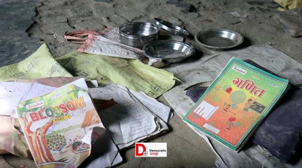 बांका के एक स्कूल में बच्चे बीमार
