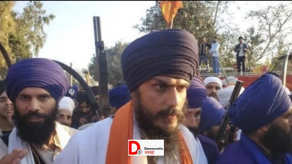 जेल से लाए गए अमृतपाल सिंह
