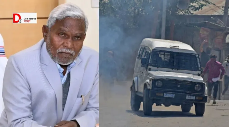 चंपई सोरेन की एस्कॉर्ट गाड़ी दुर्घटनाग्रस्त