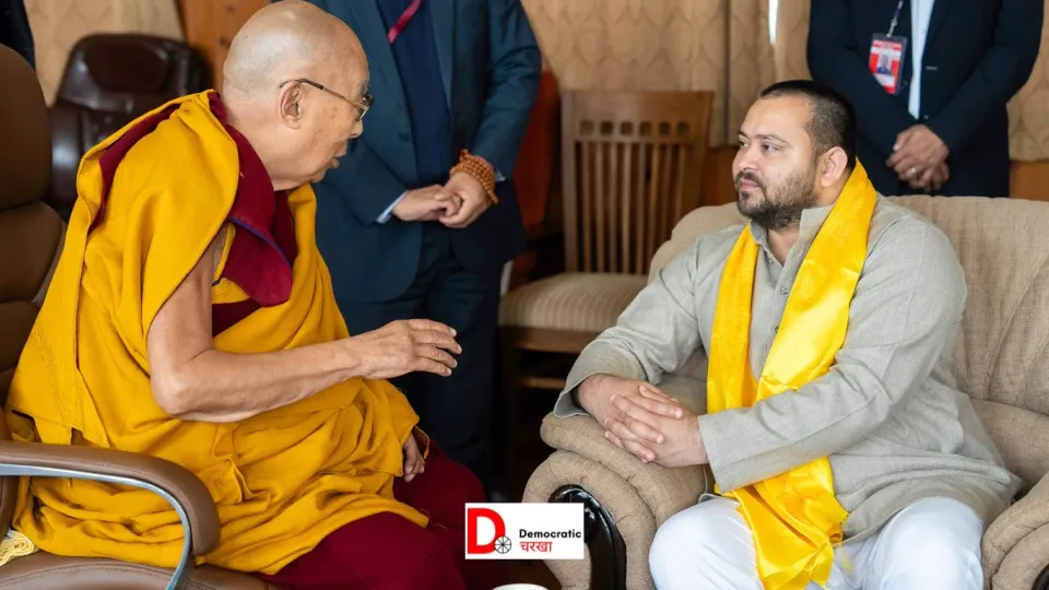 दलाई लामा से मिले डिप्टी सीएम