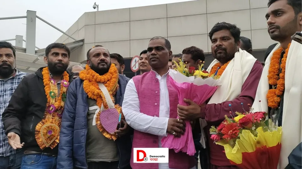 राज्य लौटे पांचो मजदूर
