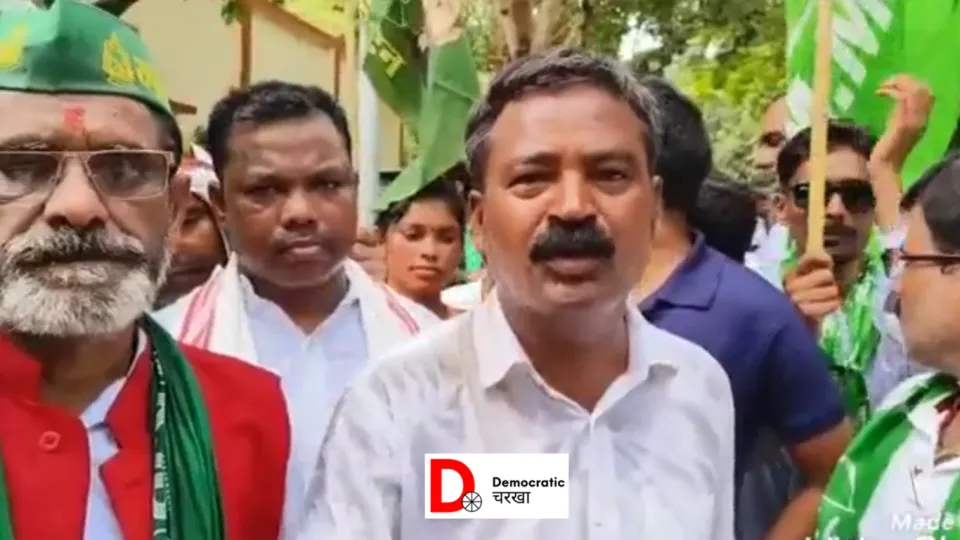 सीपीआईएम का विरोध मार्च