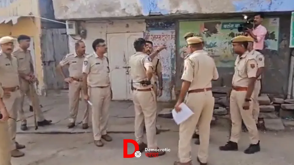जोधपुर में ईदगाह की दीवार