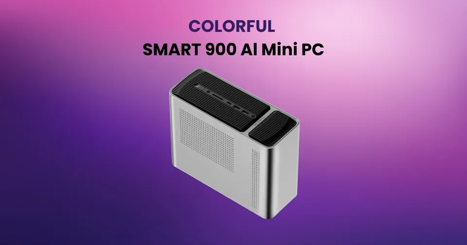 COLORFUL Launches SMART 900 Al Mini PC, Designed for Creators and Professionals (1)