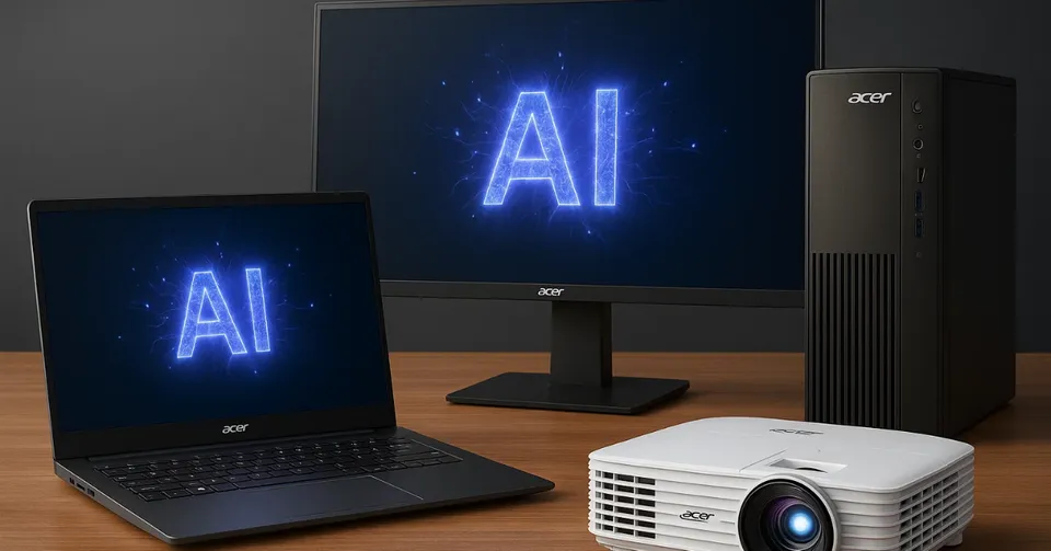 IFA 2025 Acer unveils AI-powered laptops workstations and projectors