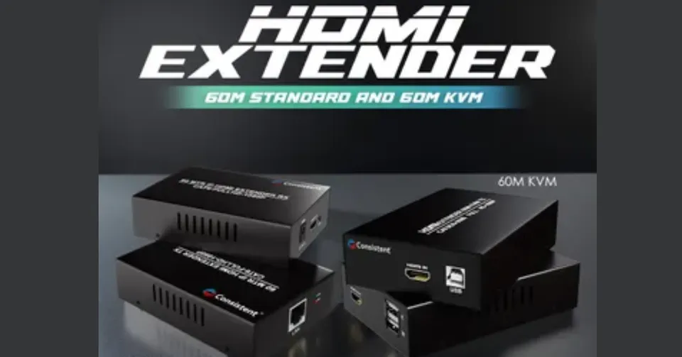 Consistent launches long-range HDMI extenders