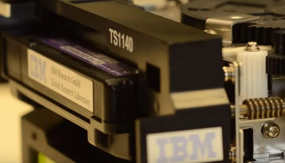 IBM sets new record:  330 TB uncompressed data on a palm-sized tape cartridge