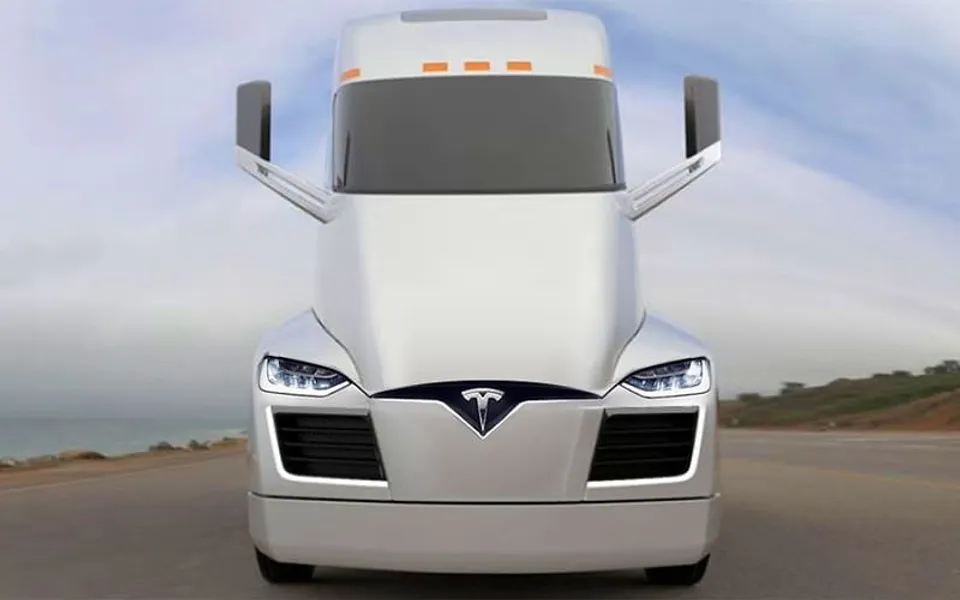 Tesla Working on Self-Driving Technology for Electric Semi Truck
