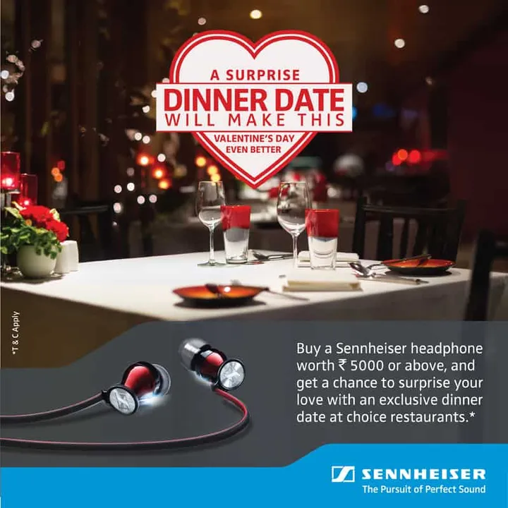 Experience the magic of love & music on Valentine’s offer