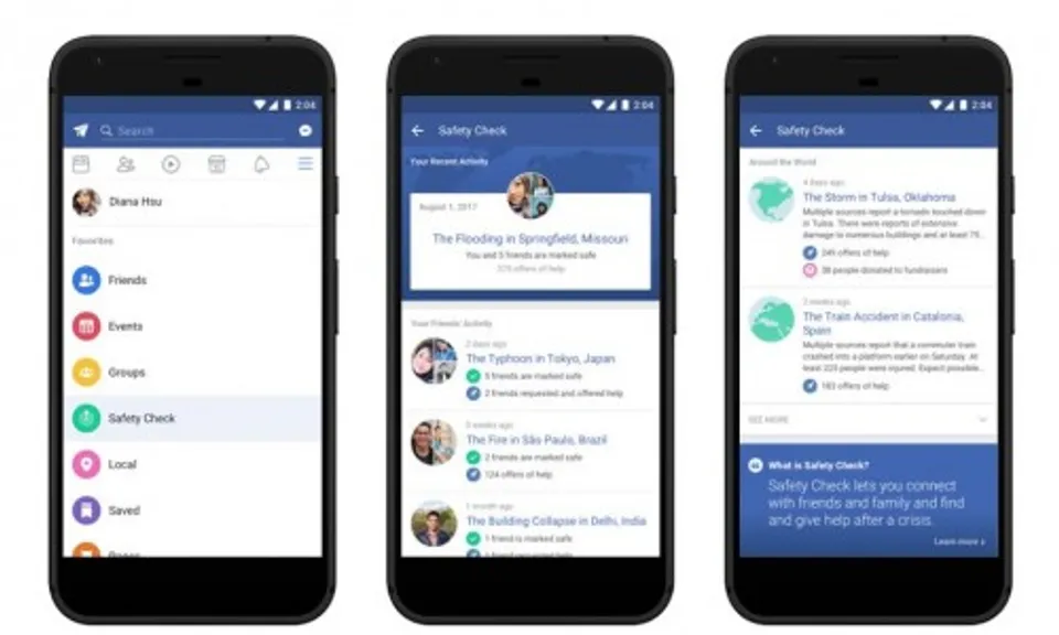 Facebook’s Safety Check Feature gets its Own Tab