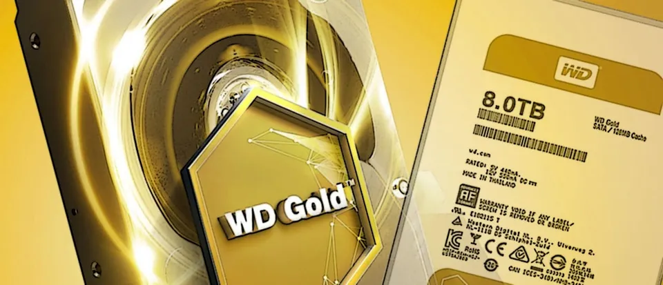 WD Gold Hard Drive Launched