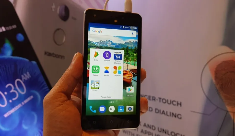 Karbonn launches K9 Kavach in India, BHIM app preloaded