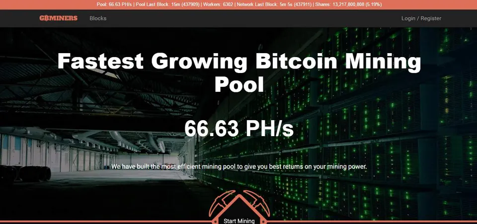 GBMiners hit 100 petahash mark
