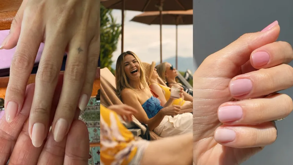 Micro-French Manicure