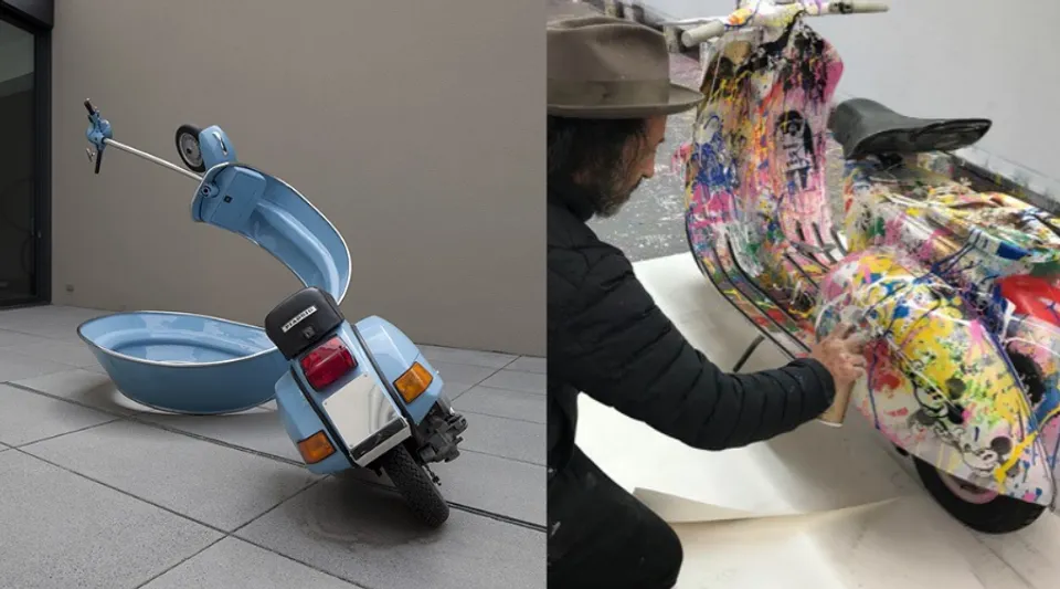 From The Streets to Canvas With Vespa