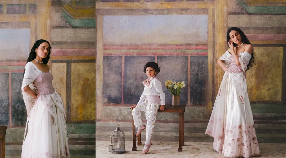 ELLE Exclusive: Anavila's New Collection ÉTÉ Is A Wondrous Cross-Pollination Of Tamil & French Cultures