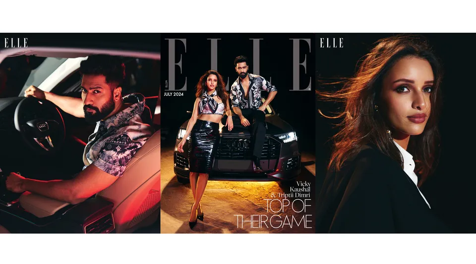 ELLE Digital Cover Stars: Vicky Kaushal And Triptii Dimri Are At The Top Of Their Game