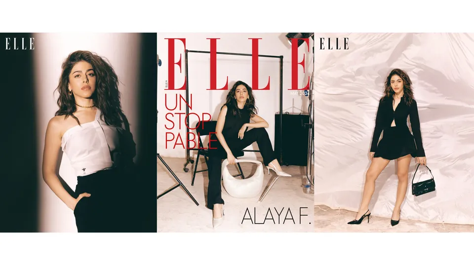 On Set With Our Digital Cover Star Alaya F.