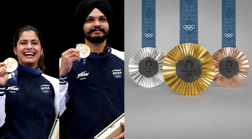 Did You Know? Olympic Winners Get To Take Home A Piece Of The Eiffel Tower Embedded In The Medals Awarded To Them