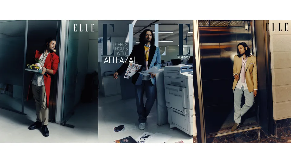 Go Behind The Scenes With Ali Fazal On The Set Of Our September 2024 Digital Cover Shoot