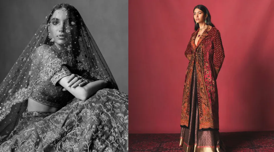 #ELLEFirstLook: Ritu Kumar's Couture Collection Weaves Vibrancy & Elegance Into Indian Heritage
