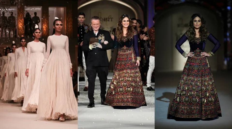 ELLE First Look: Rohit Bal On Closing The Lakmē Fashion Week 2024 X FDCI With His Celestial Collection 