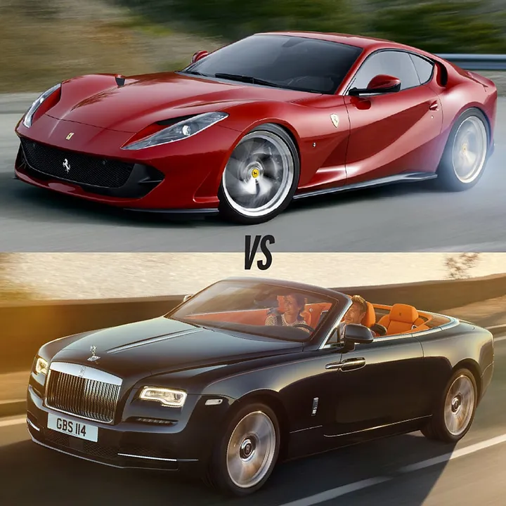 How do you tell a luxury car from a supercar?