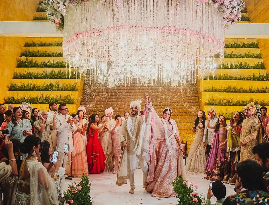 How this bride gained over 3.9 million views for her unconventional haldi outfit