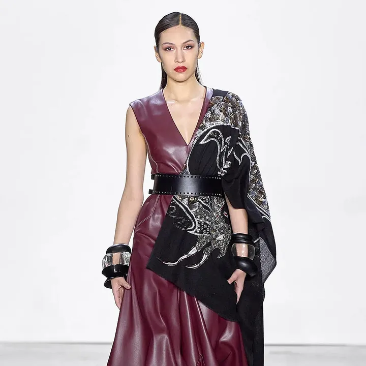 Bibhu Mohapatra and Janavi India pay an ode to their Indian heritage at New York Fashion Week