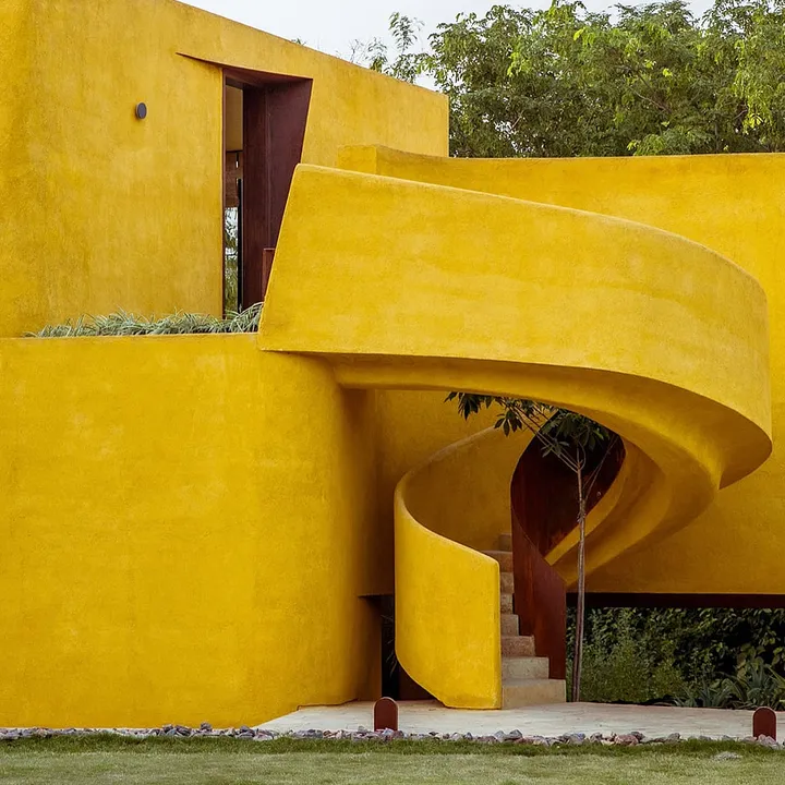 This luxury retreat in Delhiâ€™s Chattarpur is a shape-shifting work of art