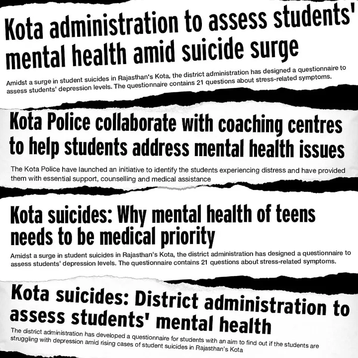 Thereâ€™s a teen suicide epidemic in Kota, and itâ€™s getting worse