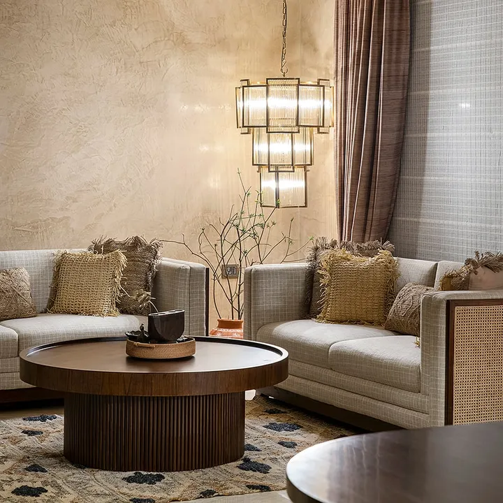 This architect duo brings designs from the desert into a Gurugram home