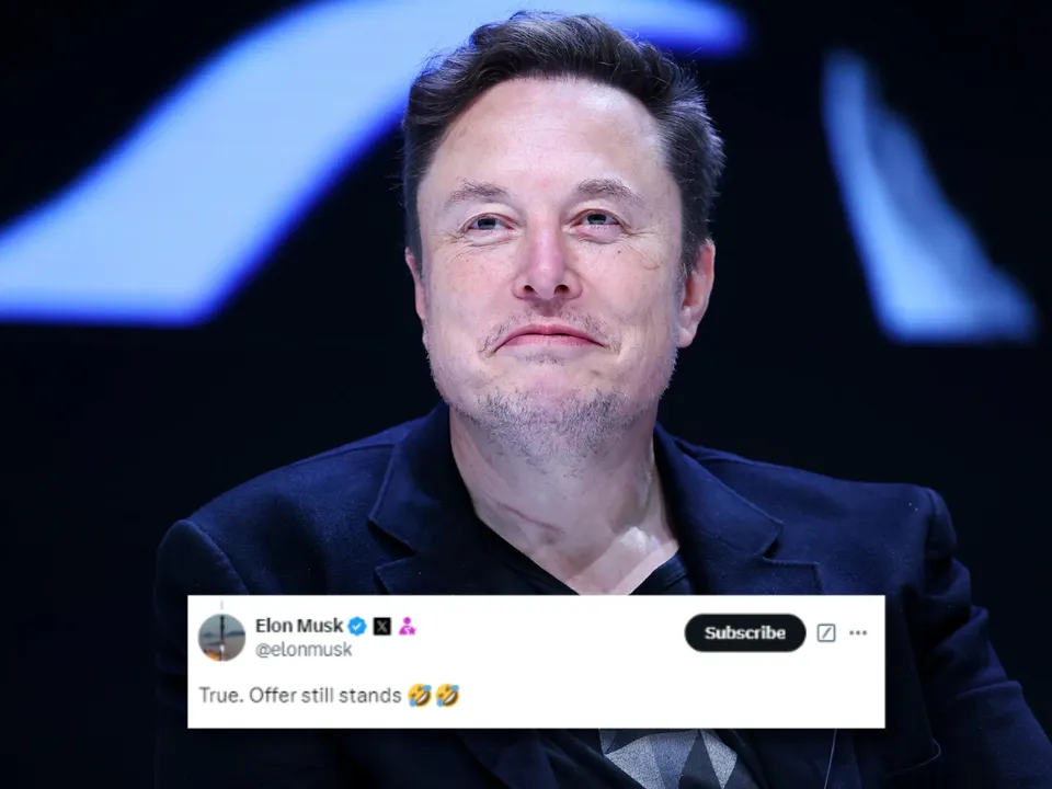 Elon Musk wikipedia offer 
