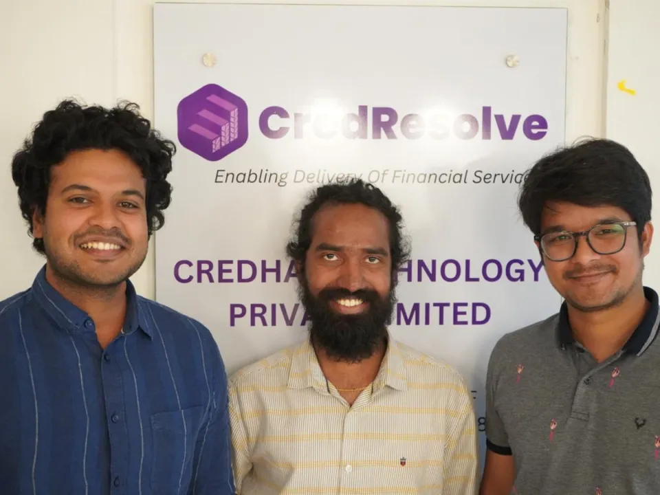 Left to right - Balaji Koustubha, G Prashanth Kumar, Vijay Kumar
