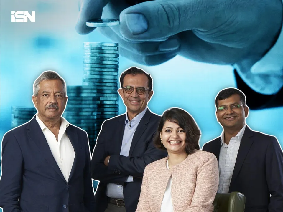 (L-R) Pramod Bhasin, Vikram Gandhi, Aditi Gupta, Amit Mehta, Asha Ventures partners