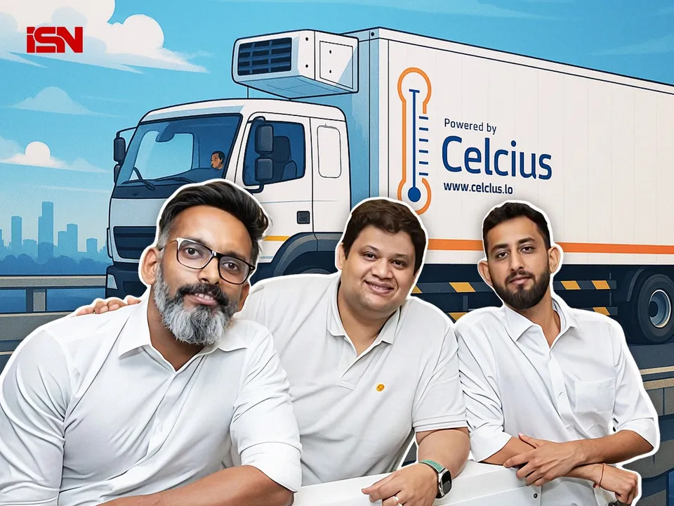 (L-R) Rajneesh Raman, Swarup Bose, and Arbind Jain, Co-Founders, Celcius