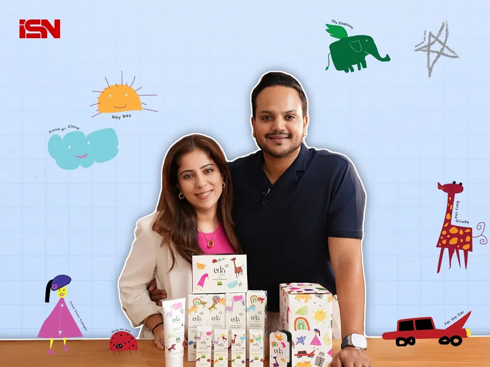 Eda Baby & Child co-founders Dr. Sonali Kohli and Rohan Rai