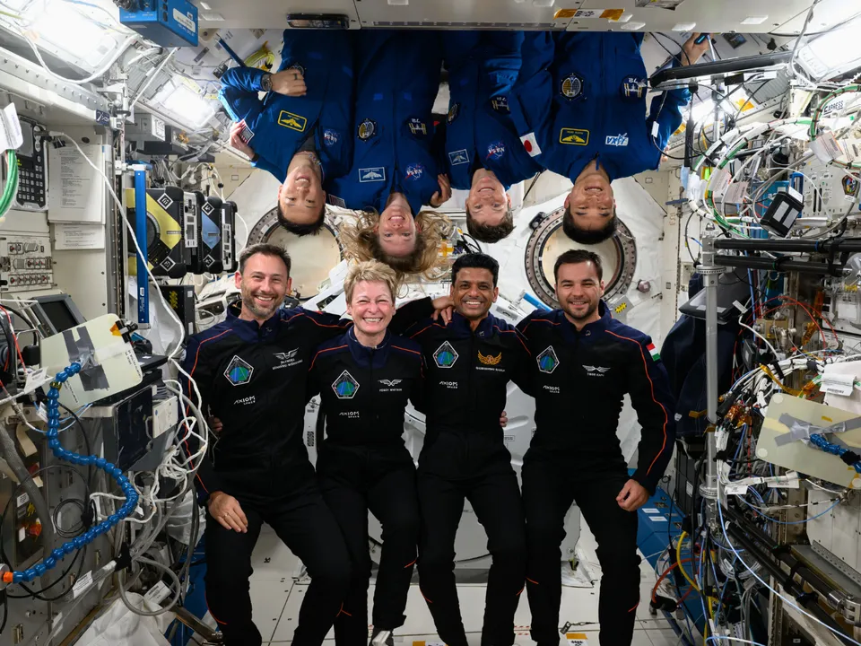 Shubhanshu Shukla axiom space ISS