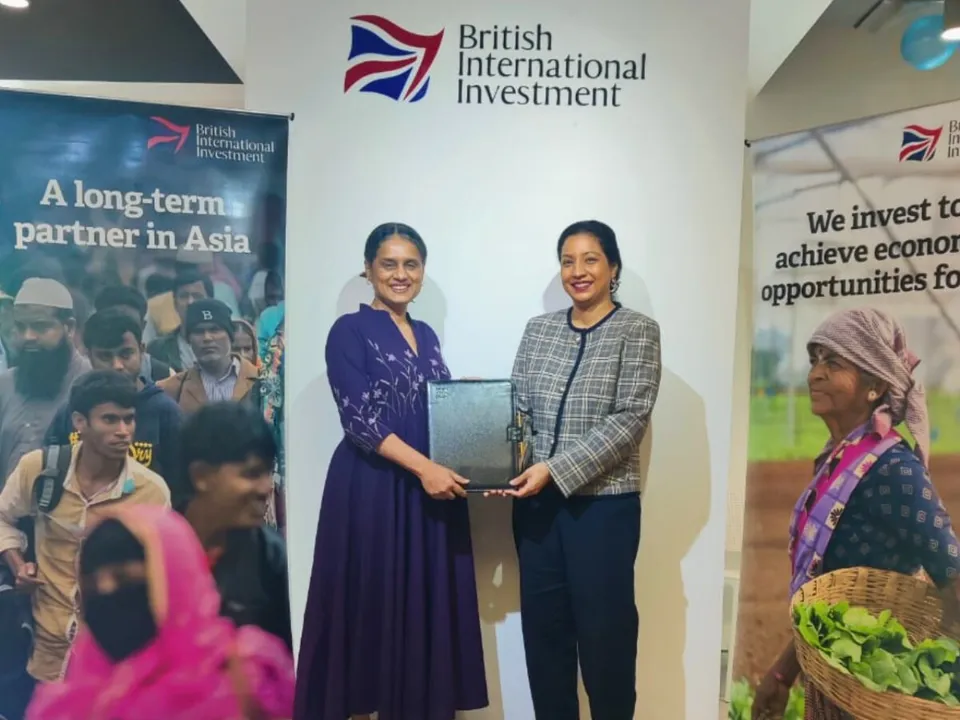Shilpa Kumar (MD, BII India) and Priya Shah (Founder, Theia Ventures)