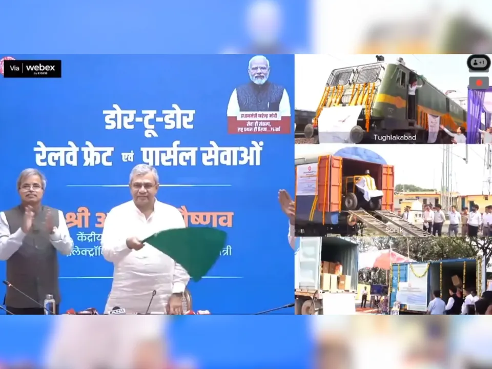 Indian Railways launches door-to-door parcel delivery service