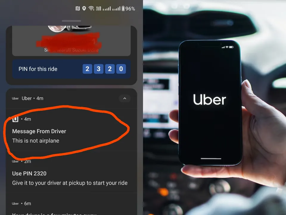 Uber driver reply to Bengaluru rider goes viral after trip gets canceled
