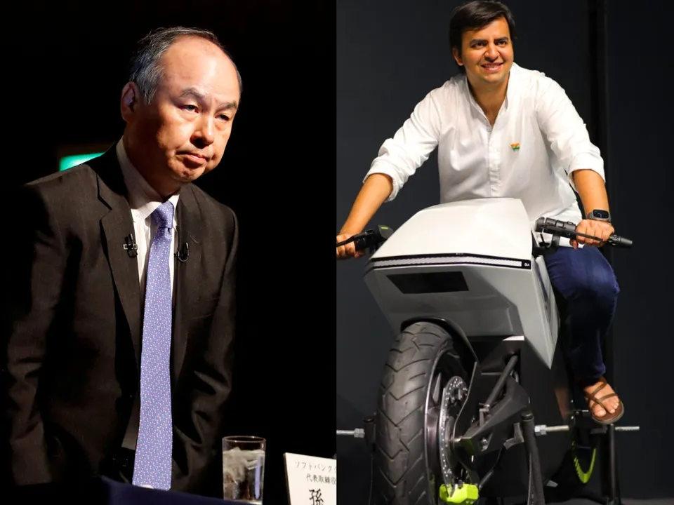 Softbank sells stake in ola electric