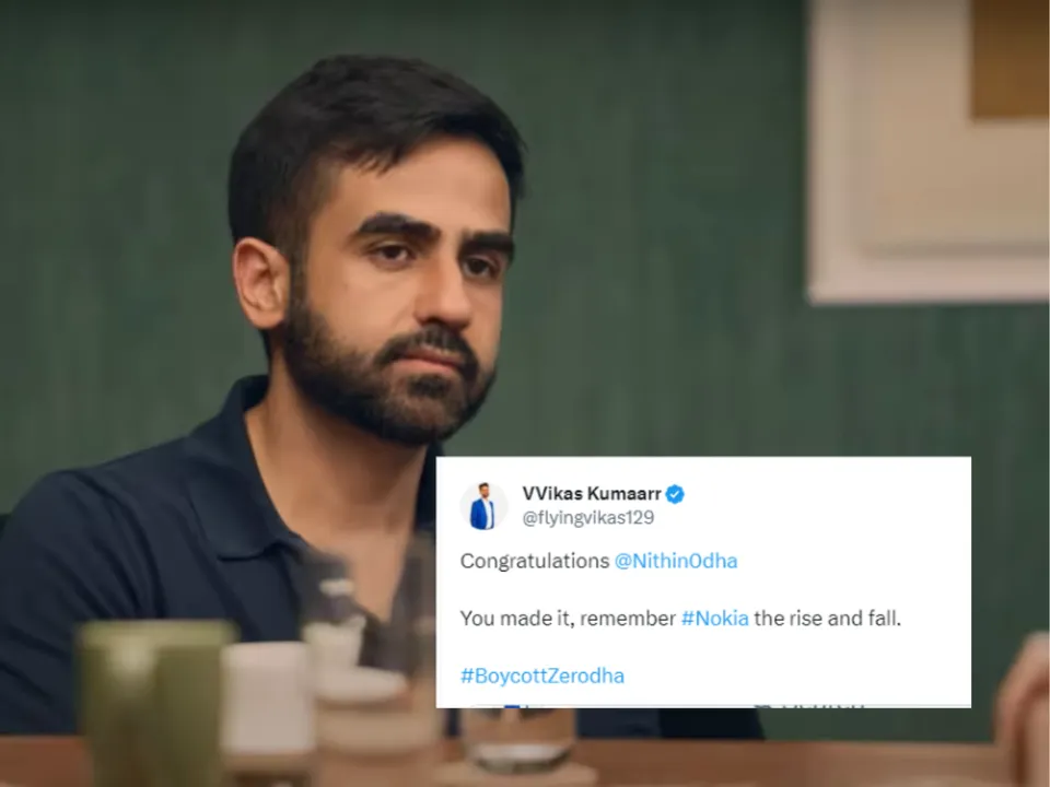 BoycottZerodha tends on X